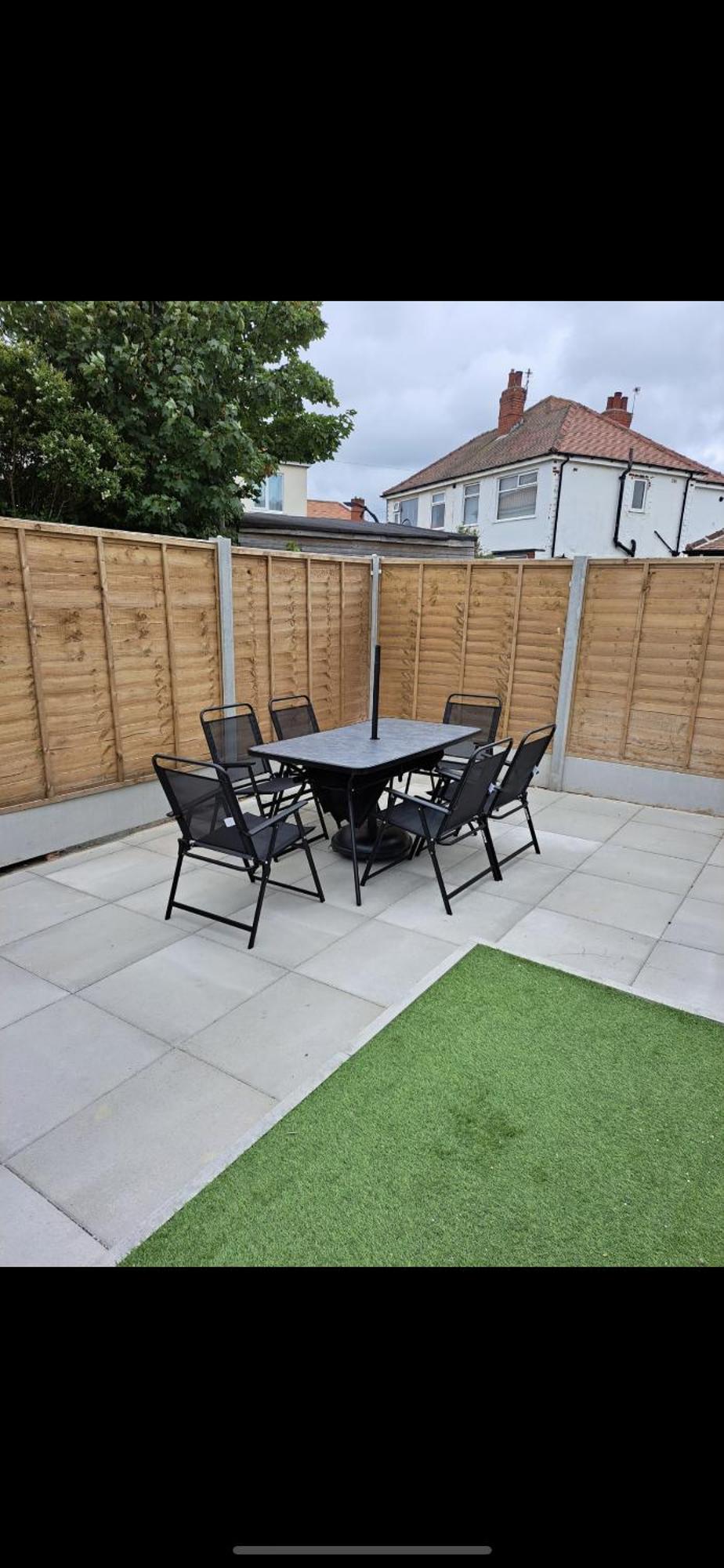 Wave Stays - Ground Floor Apartment - Outside Seating Area Cleveleys Exterior photo